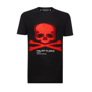 필립플레인 MTK3188 PJY002N 0213 티셔츠 블랙 Philipp Plein