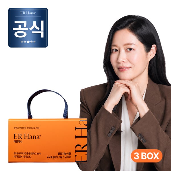 이알하나 ERr731 시나몬랩 갱년기 중년 여성 영양제