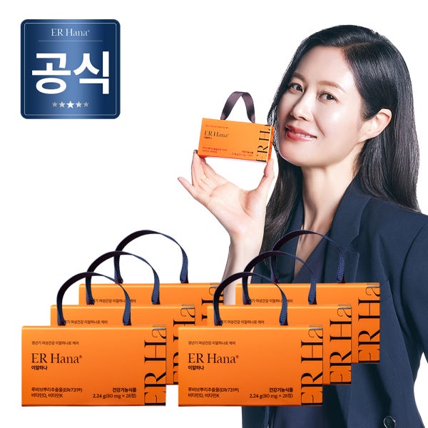 이알하나 ERr731 시나몬랩 갱년기 중년 여성 영양제