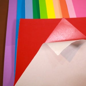 색지청 EVA폼 스펀지 스티커 접착 시트 1.8T 50x70cm / 낱장