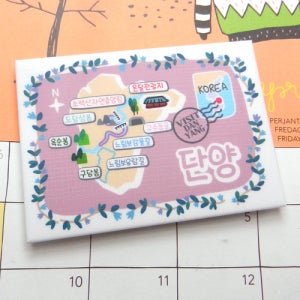 단양 마그넷 플로렌스 마그네틱 자석 국내 여행 굿즈 기념품 도담삼봉 고수동굴 옥순봉 구담봉