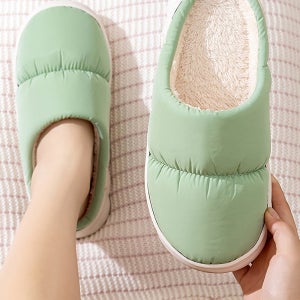 발망치슬리퍼 패딩 털 룸슈즈 조리원 실내용 방한 구름 실내화