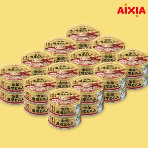 아이시아 금관 농후 고양이 간식 습식캔 GNT-1 참치, 70g, 24개