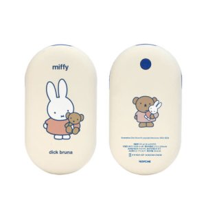 미피 캐릭터 충전식 손난로 보조배터리 miffy