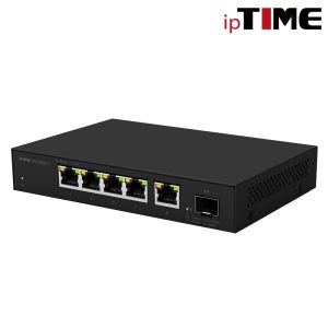ipTIME HG25005T1 5포트 2.5G 스위칭허브 10Gbps SFP포트 지원