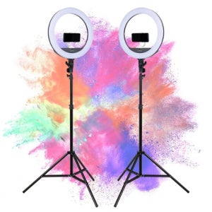 [NANLITE] 난라이트 Halo16C 할로16C 링라이트 링 조명 투스탠드 세트