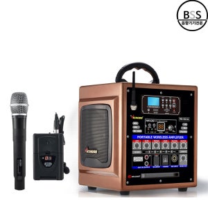 빅보스 PWA-H521UB 150W 이동식앰프 블루투스 버스킹 행사용 강의용 포터블