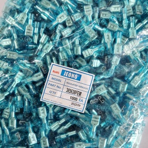 전오 385638FEM 1봉 1000개 완전폴리 250REC 2.5SQ 절연붙이신주단자