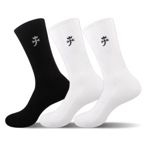 까스텔바작 남자 골프 양말 쿠션 넌슬립 장목 화이트 블랙