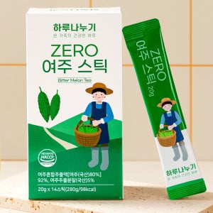 하루나누기 ZERO 여주스틱 여주즙 20gX14포