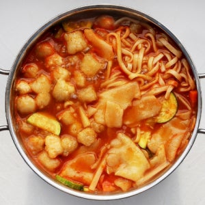 대용량 7인분 진짜 강원도 감자옹심이 1050g 1팩+옹심이소스 외 / 감자칼국수 감자수제비