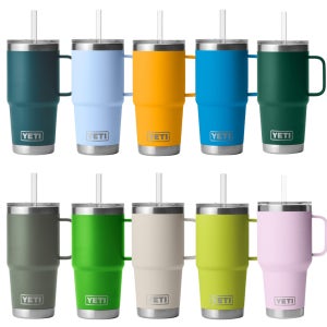 예티 손잡이 텀블러 램블러 25oz 머그 빨대포함 Seasonal Colors