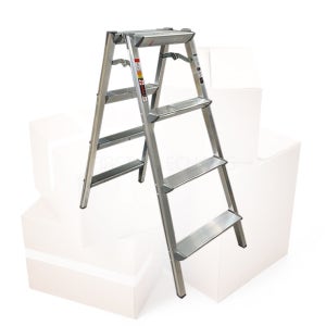 접이식 가정용 광폭 사다리 4단 1박스 4개입 이동식 안전 알루미늄 발판 태경 국산