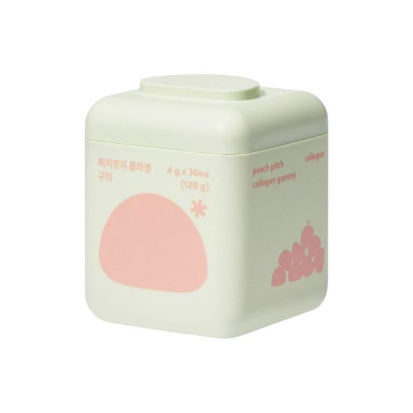 SLOWGLOW 피치핏치 콜라겐 복숭아맛 뷰티구미 4입, 120구미269875