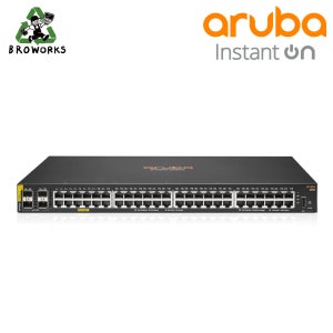HPE Aruba 6000 48G CL4 PoE 4SFP 740W [Full L2 / 1G 48Port + 1G 4Port SFP PoE] 모델명 R9Y03A