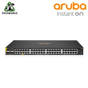 HPE Aruba 6100 48G CL4 PoE 4SFP+ 740W [Full L2 / 1G 48Port + 10G 4Port SFP PoE] 모델명 R9Y04A