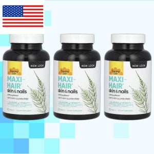 컨트리라이프 고약사추천 맥시헤어 스킨 네일 비오틴 90 타블릿 Maxi-Hair 3병