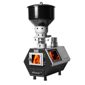 A 올쿡 불보라 펠렛난로 화목난로 15형 S028-15 야외용 캠핑장