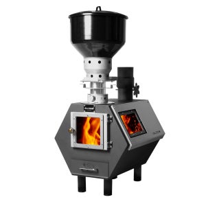 A 올쿡 불보라 펠렛난로 화목난로 20형 S028-20 야외용 대형