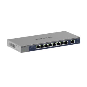 넷기어 GS108MX 8포트 기가비트 1포트 10G 멀티기가 이더넷 인터넷 스위칭허브