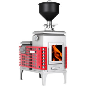 A 올쿡 스콜피오K 펠렛난로 40형 S018 캠핑장난로 야외용