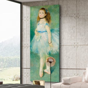 유명한 명화 그림 피에르 오귀스트 르누아르 발레리나 20호 40x106cm 캔버스액자