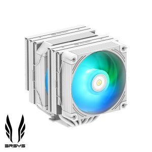 3RSYS Socoool RC1900 ARGB 쌍철봉 (WHITE) 공랭 CPU 쿨러