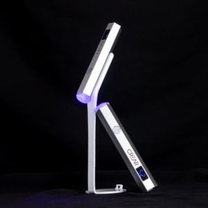 크레아 메탈 핀큐어 젤 네일 램프 3W 거치대포함