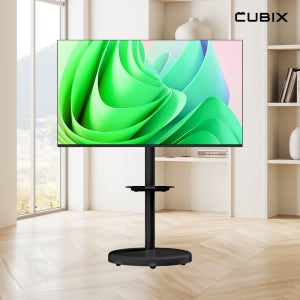 무빙큐빅스 블랙에디션 삼탠바이미 190cm(75인치) UHD 4K 스마트티비 셋트 이동식 TV 삼텐바이미 중소바이미