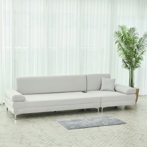 [현대의료기] 포그니처 new 온열소파 황토숯볼 소파 4인 SM