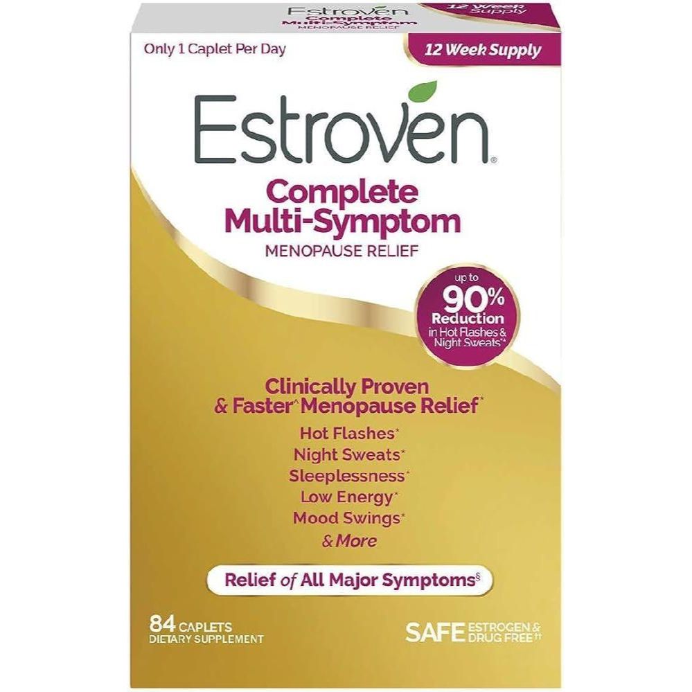 에스트로벤 여성 갱년기 보충제 84정 Estroven Multi-Symptom Menopause