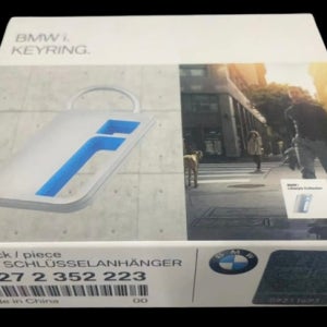 BMW 오리지널 i시리즈 로고 펜던트 키링 키체인 열쇠고리
