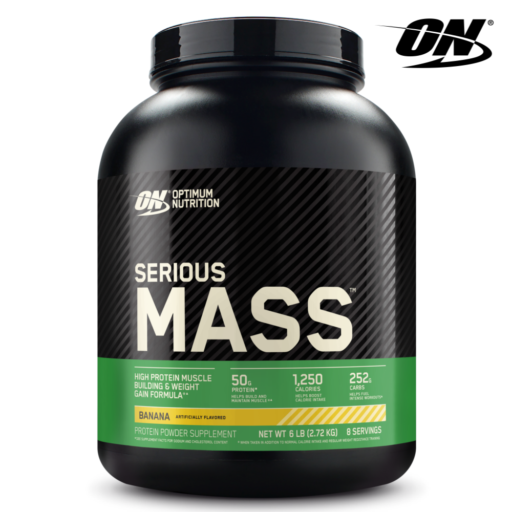 옵티멈뉴트리션 <b>시리어스 매스</b> 게이너 프로틴 파우더 <b>바나나</b> 2.7kg