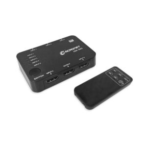 ACRONET(아크로넷) HDK-4W5 5:1 4K HDMI선택기, 무선리모컨[HDMI케이블 미포함)