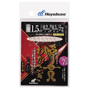 하야부사 순관 7본 빙어채비 오모리 추가 C243 0.8호