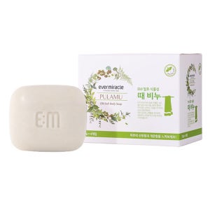 EM 때비누(100g /14개)탁월한보습 피부건강 식물성 때 세안 목욕 노폐물 각질제거