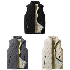 남자 간절기 사무실 조끼 직장인 겨울 경량 실내 베스트 방한 방풍 방수 보온 양털 기모