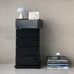 책상서랍 책상서랍장 데스크서랍 철제 5단 슬라이드 틈새 회전