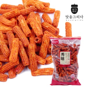 맛을 그리다 떡볶이 스낵 1kg / 추억의 옛날과자 간식 안주