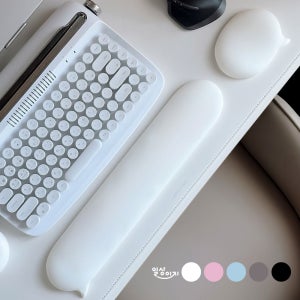 일상이지 키보드 손목 받침대 버블 실리콘 팜레스트 마우스 손목 보호 쿠션 패드