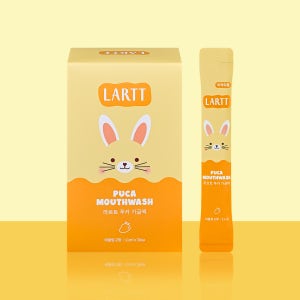 라르트 푸카 무알콜 충치예방 일회용 스틱 구강청결제 어린이 가글 11ml 애플망고향