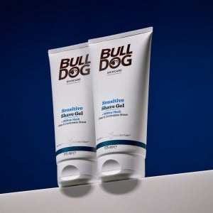 [불독] 센시티브 쉐이브젤 175ml X 2개(저자극 자연유래 무향 쉐이빙젤 면도젤)