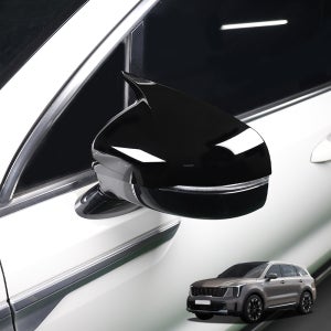 쏘렌토 MQ4 페이스리프트 악세사리 튜닝 블랙 몰딩 사이드 미러 커버