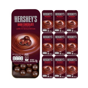 허쉬 다크 초콜릿 틴케이스 미니볼 50gx10개