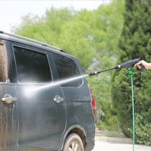자동차세차기 승용차 고압세차기 가정용 청소 이동식 청소기 정원 베란다 물호스 분사기
