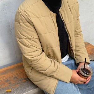 경량패딩 남자 초경량 방수 오버핏 유넥 겨울 가을