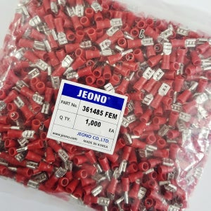전오 361485FEM 1봉 1000개 187REC 1.5SQ 절연붙이신주단자 PG훼스톤