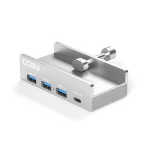 COSY 클램프 USB3.0 4포트 허브 멀티 포트 확장 UH2201