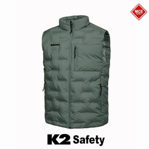 K2 케이투세이프티 하이브리드 발열조끼2 카키 PMF24603