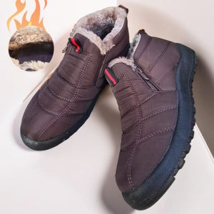 패딩 슬립온 겨울 털 운동화 할머니 털신 1822